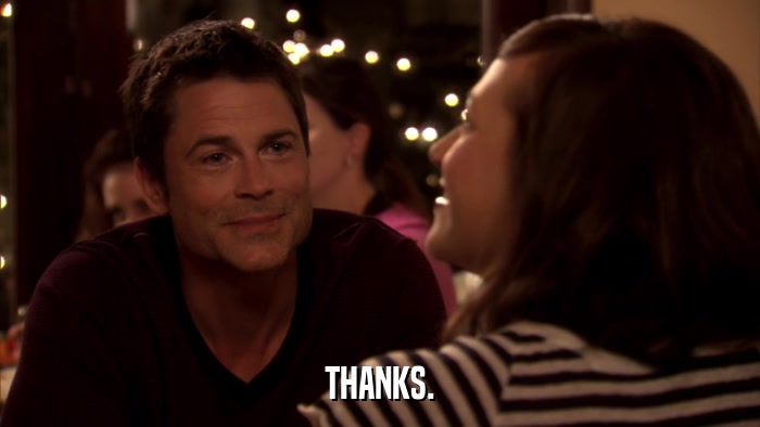 THANKS.  