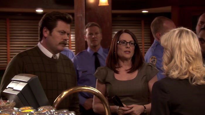 RON AND I ARE GOING TO GET A CUP OF COFFEE AND TALK THINGS OUT. 