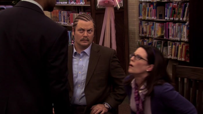 I'M NOT GONNA LET YOU DESTROY RON. YOU'RE JUST GONNA HAVE TO... 