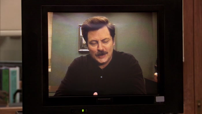 HELLO, RON. IT'S RON.  