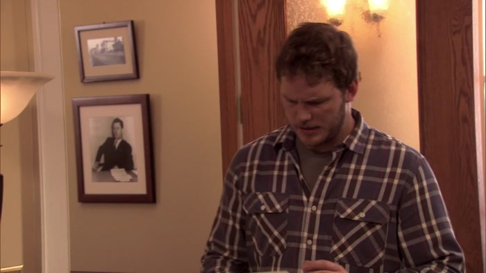 RON SWANSON HAS SENT ME OVER TO DELIVER TO YOU THIS DOCUMENT. 