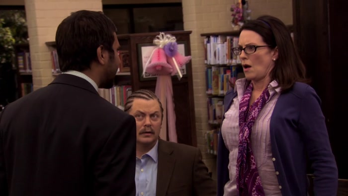 I'M NOT GONNA LET YOU DESTROY RON. YOU'RE JUST GONNA HAVE TO... 
