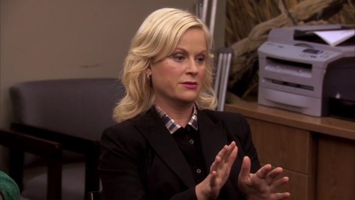 - RON, DON'T DO THAT. - OH, IT'S DONE, LESLIE. 