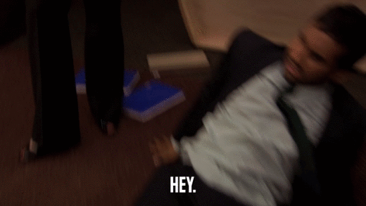 HEY.  
