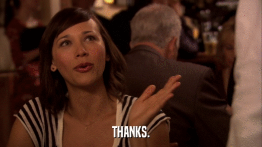THANKS.  
