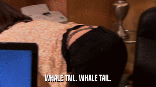 WHALE TAIL. WHALE TAIL.  