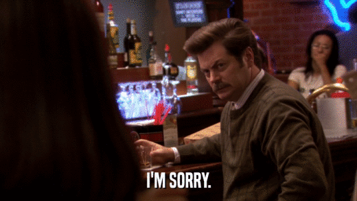 I'M SORRY.  