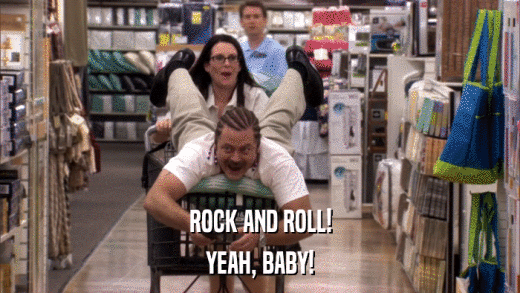 ROCK AND ROLL! YEAH, BABY! 