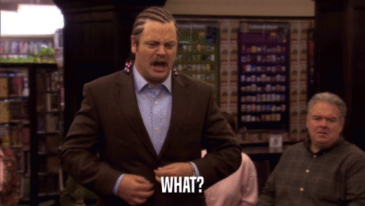 WHAT?  