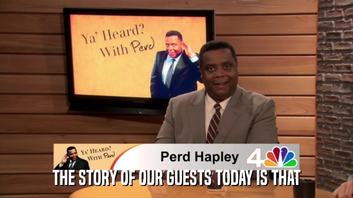 THE STORY OF OUR GUESTS TODAY IS THAT  