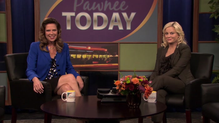 HELLO, AND WELCOME TO PAWNEE TODAY. I'M JOAN CALLAMEZZO. 