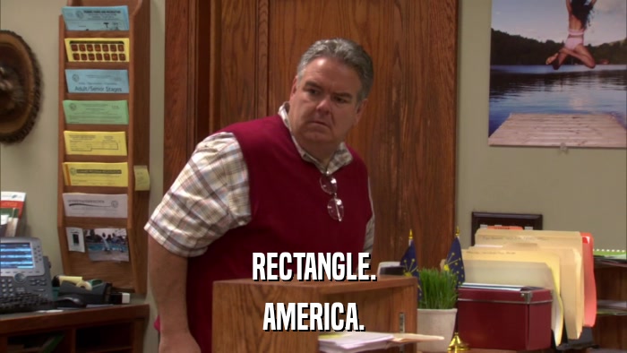 RECTANGLE. AMERICA. 