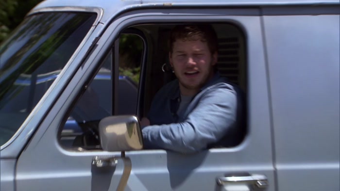 COME ON. GET IN. I NEED TO DO EVERYTHING ON APRIL'S LIST 