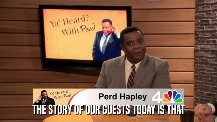 THE STORY OF OUR GUESTS TODAY IS THAT  