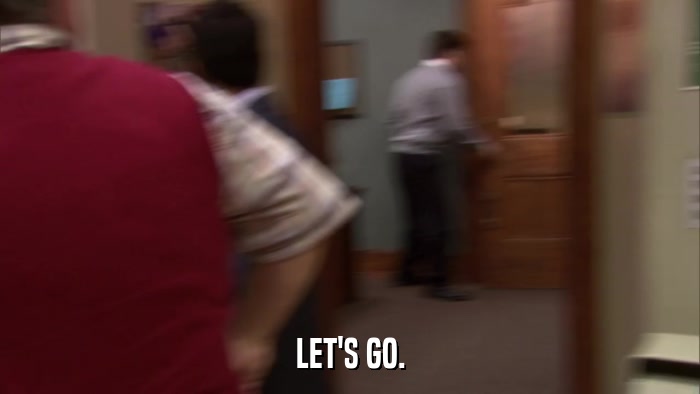 LET'S GO.  