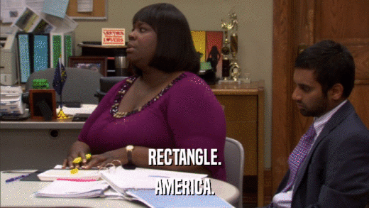 RECTANGLE. AMERICA. 