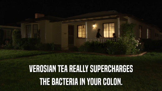 VEROSIAN TEA REALLY SUPERCHARGES THE BACTERIA IN YOUR COLON. 