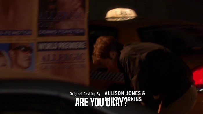 ARE YOU OKAY?  