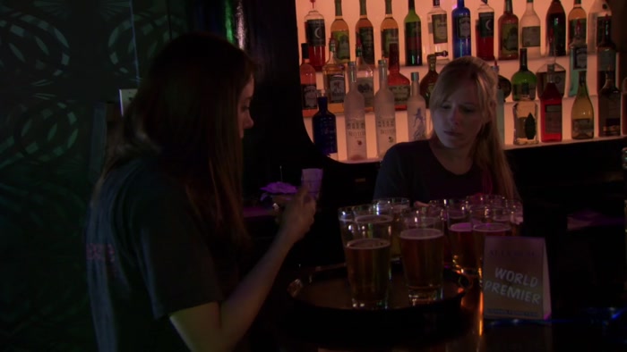 HEY, SIX BEERS FOR TABLE 12.  