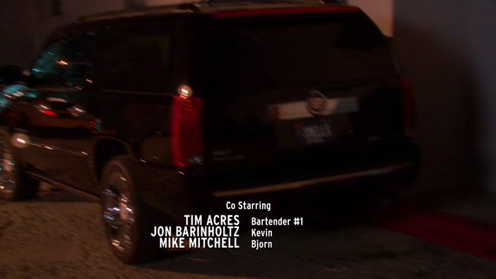 HEY, HEY, THAT'S GOTTA BE FEINSTEIN'S CAR. 