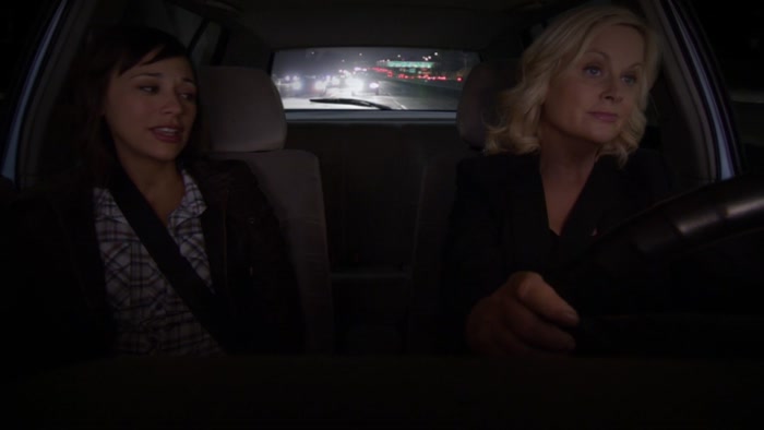 THANKS FOR DRIVING ME.  