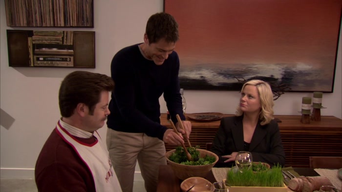 TRY IT. SALAD'S GOOD FOR YOU. 