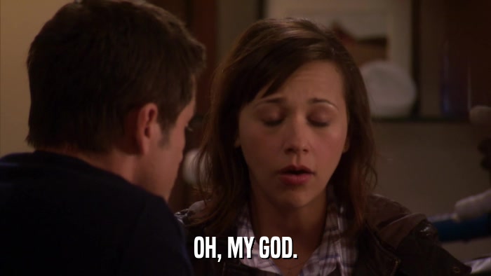 OH, MY GOD.  