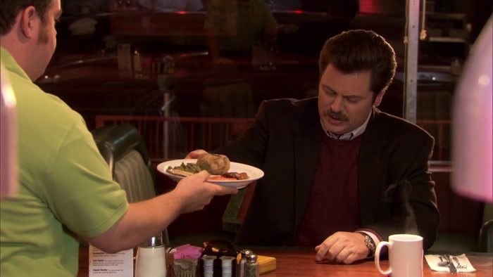 JUST GIVE ME ALL THE BACON AND EGGS YOU HAVE. 