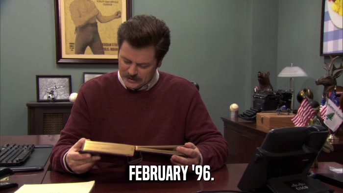 FEBRUARY '96.  