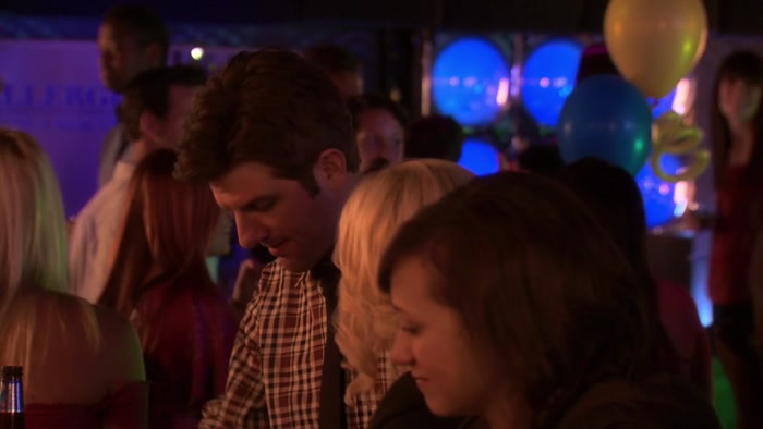 ANN'S IN KIND OF A CRAPPY MOOD BECAUSE CHRIS DUMPED HER. 