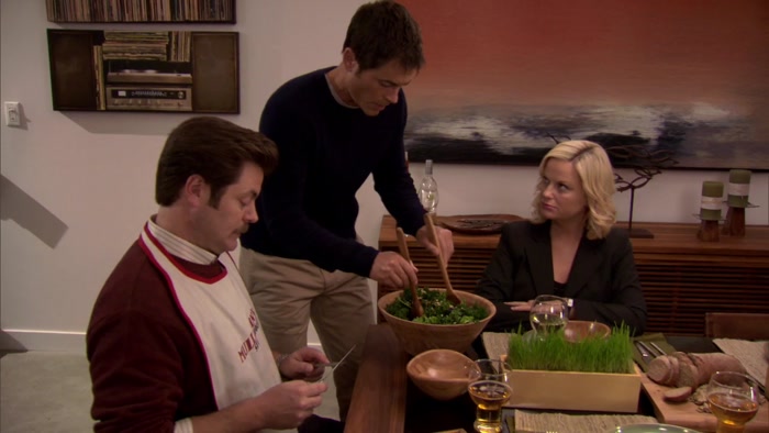 RON, WOULD YOU LIKE SOME SALAD?  