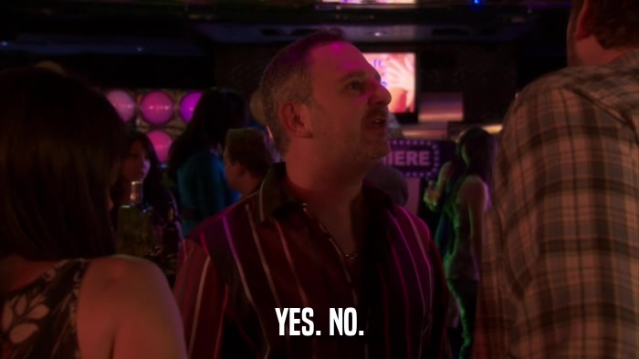 YES. NO.  