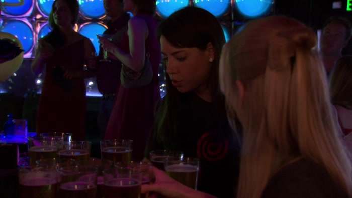HEY, SIX BEERS FOR TABLE 12.  