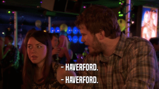 - HAVERFORD. - HAVERFORD. 