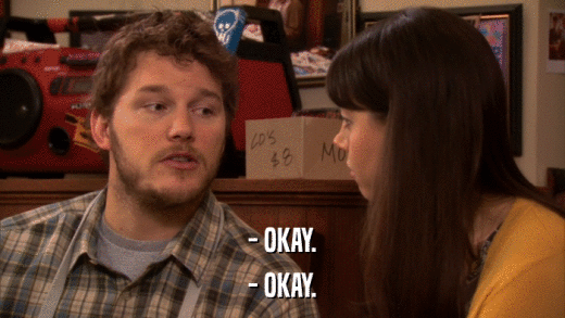 - OKAY. - OKAY. 