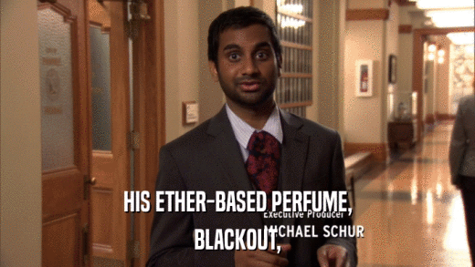 HIS ETHER-BASED PERFUME, BLACKOUT, 