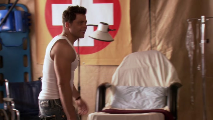 KNOCK, KNOCK. HEY, HOT LIPS.  
