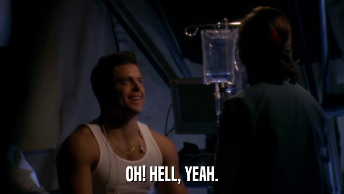 OH! HELL, YEAH.  