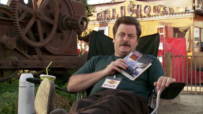 I CAN SIT IN A LAWN CHAIR AND READ THIS BOOK ABOUT OLD BOATS. 