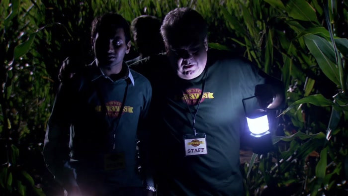 IT TOOK US FOUR HOURS TO SOLVE THAT MAZE. 
