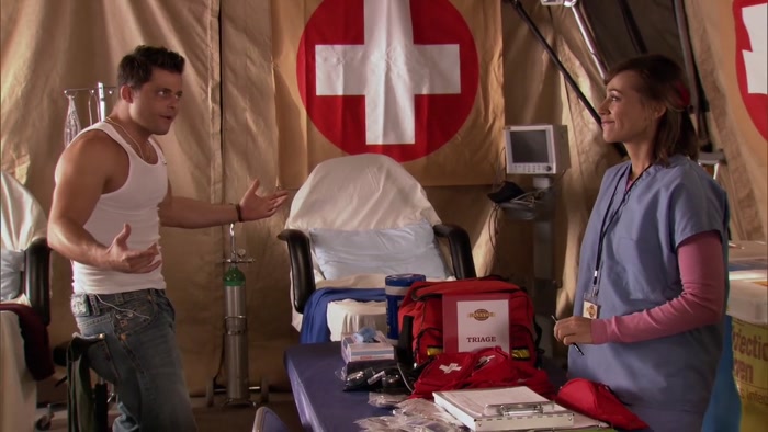 WELL, THEN MAYBE I'LL SEE YOU AROUND THE HOSPITAL. 