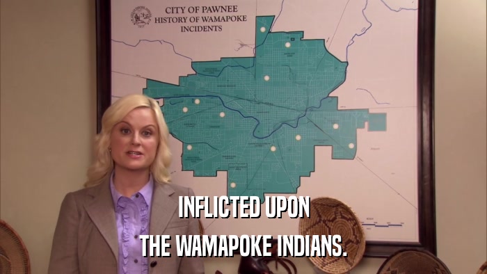 INFLICTED UPON THE WAMAPOKE INDIANS. 