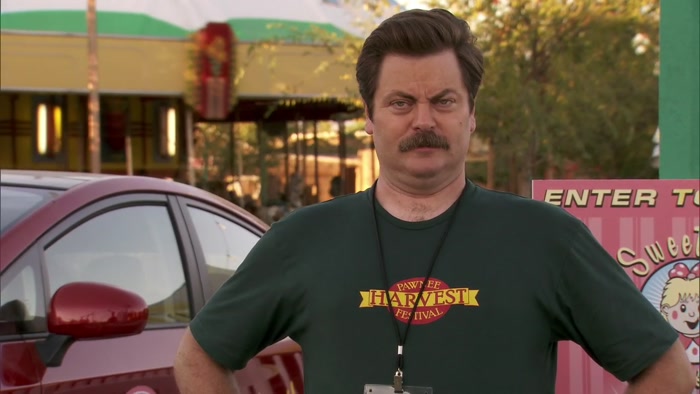 RIGHT AFTER I GET A BRATWURST.  