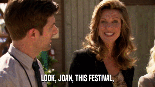 LOOK, JOAN, THIS FESTIVAL,  