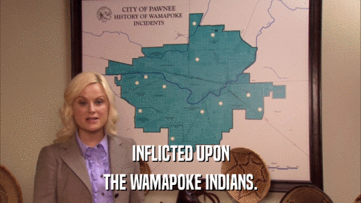 INFLICTED UPON THE WAMAPOKE INDIANS. 