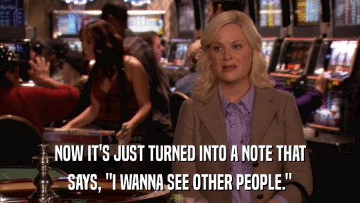 NOW IT'S JUST TURNED INTO A NOTE THAT SAYS, 