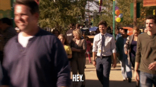 HEY.  