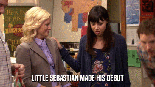 LITTLE SEBASTIAN MADE HIS DEBUT  