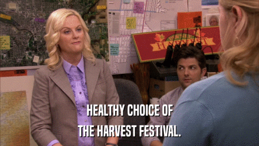 HEALTHY CHOICE OF THE HARVEST FESTIVAL. 