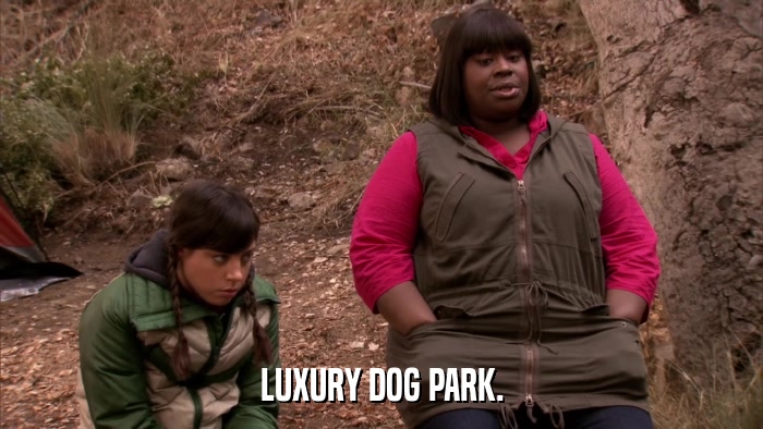 LUXURY DOG PARK.  